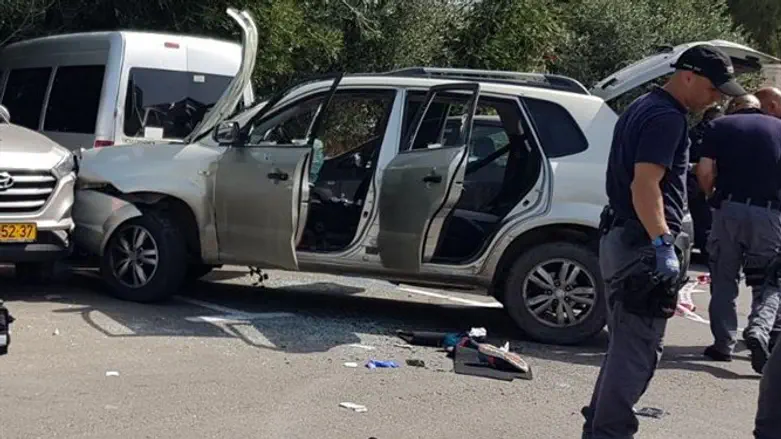 Место совершения теракта в Акко