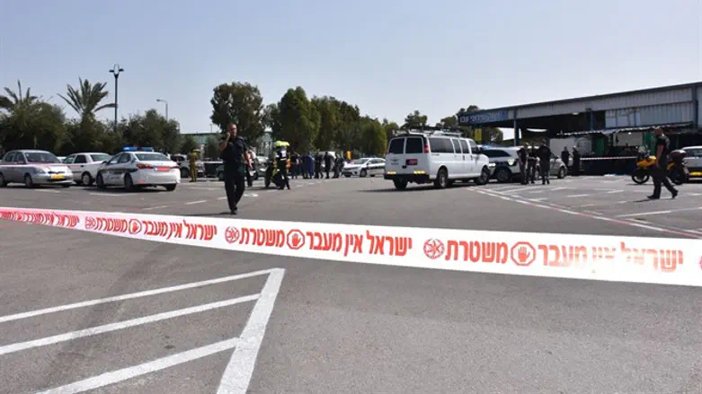 scene of attack in Akko