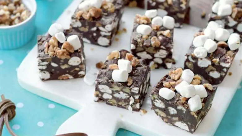 Rocky Road fudge