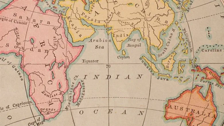 Arabian Sea, Indian Ocean, Australia