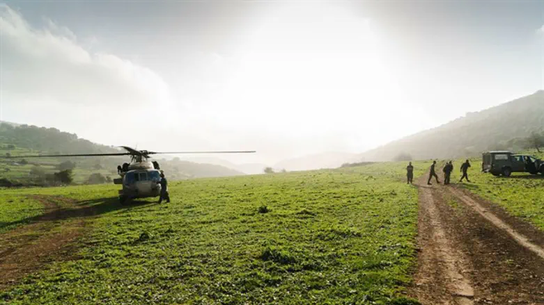 כוחות צה"ל בתרגיל 