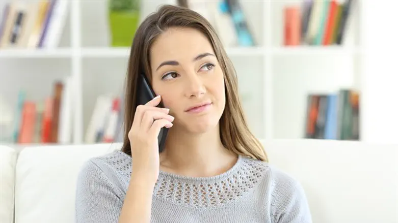 מאוכזבת מקשר עם הבחור. אילוסטרציה