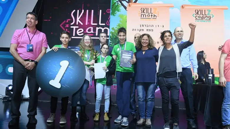 אחת הקבוצות הזוכות באליפות הסייבר