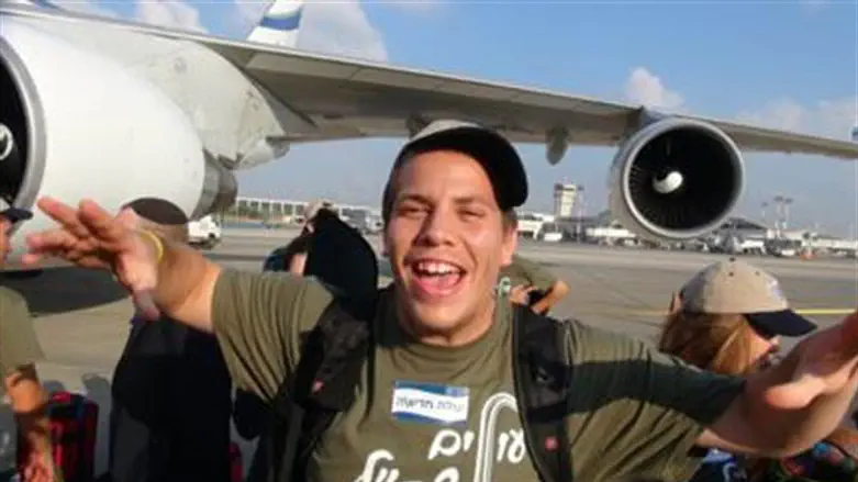 Happy immigrant