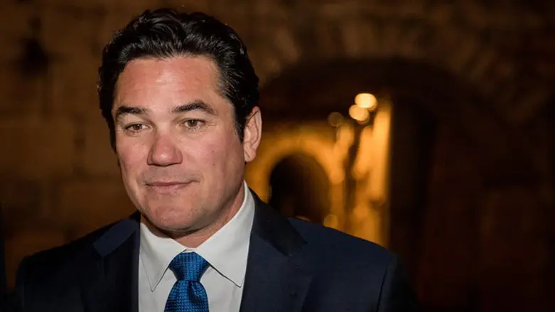 Dean Cain at the Tower of David Museum in Jerusalem