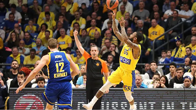 פייר ג'קסון בדרך לעוד סל, הערב מול חימקי