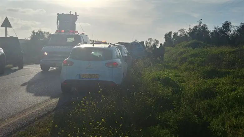 Scene of Samaria terrorist attack