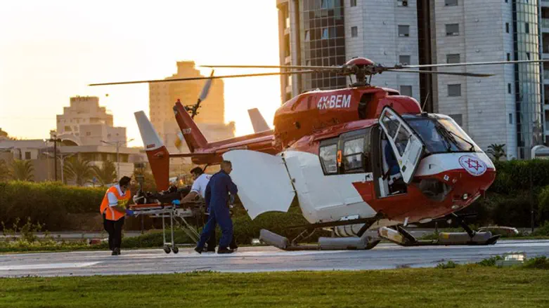 פינוי הפצועים