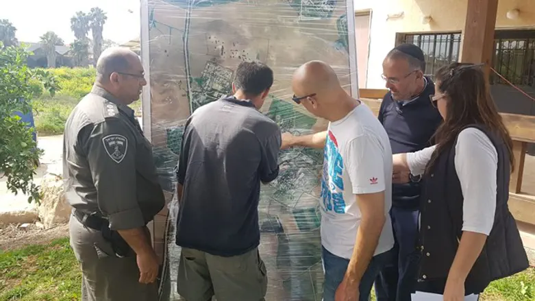 זירת החיפושים