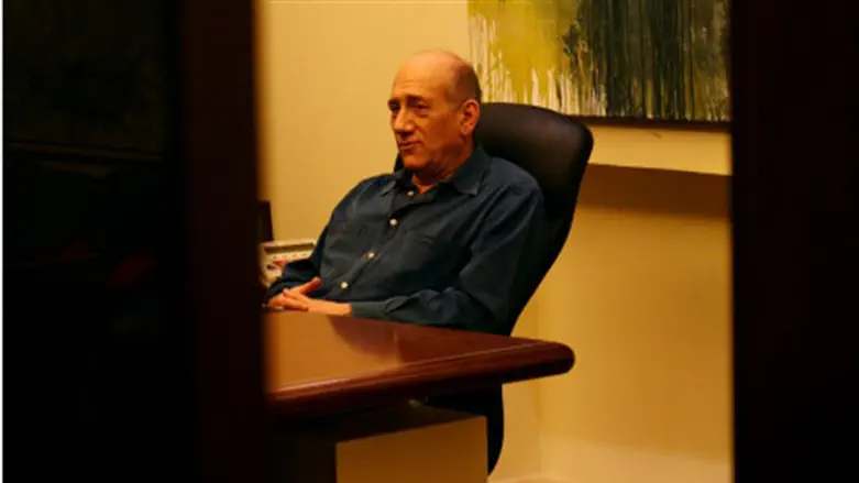 אולמרט בתקופתו כראש הממשלה