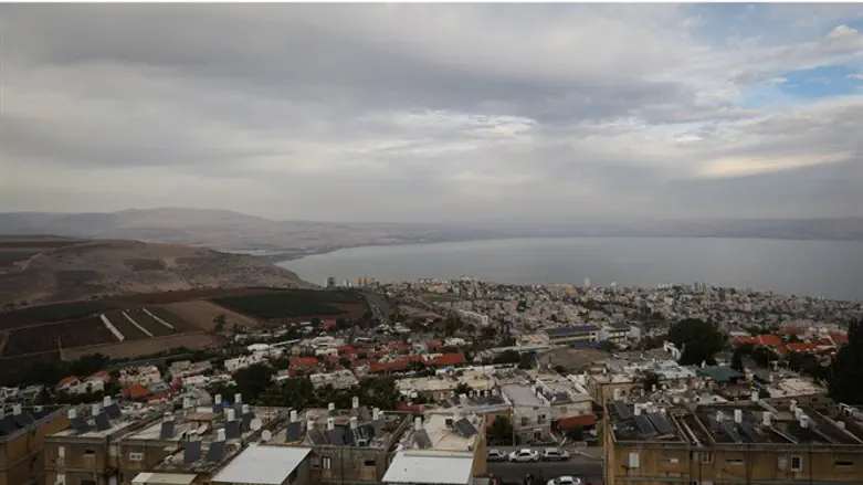 Cloud over Tiberias