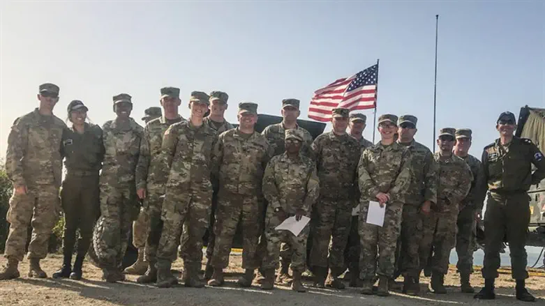 Американские солдаты. Иллюстрация