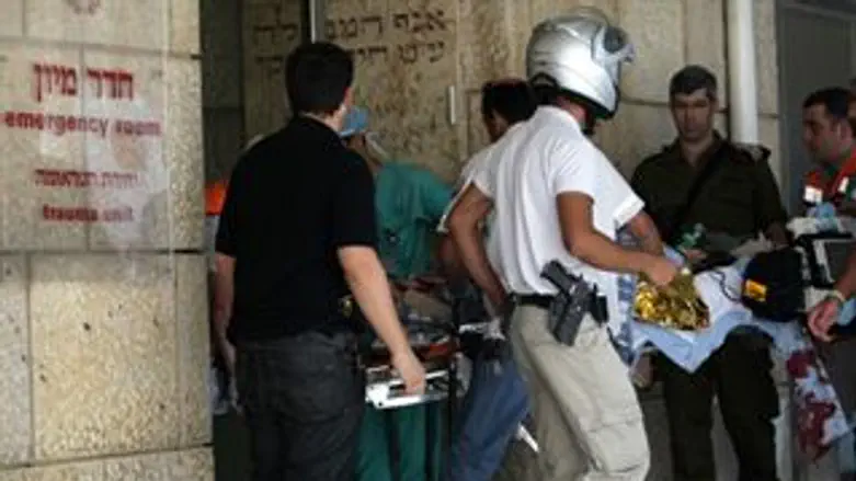 פינוי הפצועים הבוקר