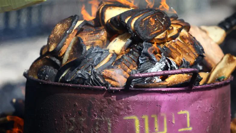 burning the chametz