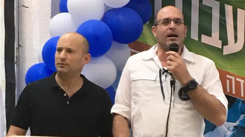 השר בנט בועידת ההנהגה של בנ"ע