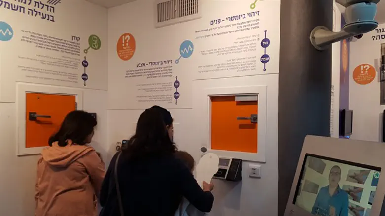 מבקרים בחווית צומת