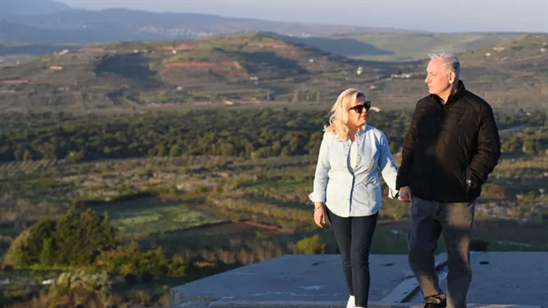 נתניהו ושרה היום