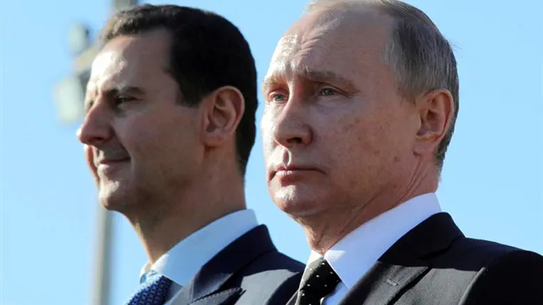 Владимир Путин и Башар Асад