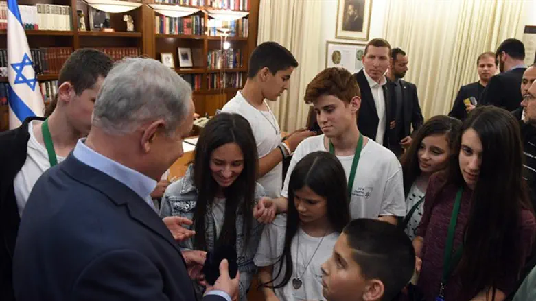 נתניהו במפגש