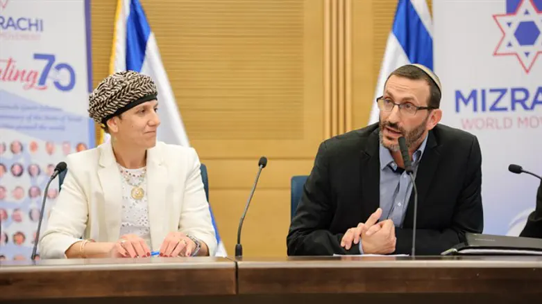 הרב דורון פרץ וח"כ שולי מועלם רפאלי