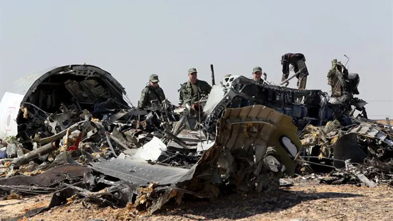 Крушение самолета (иллюстрация)