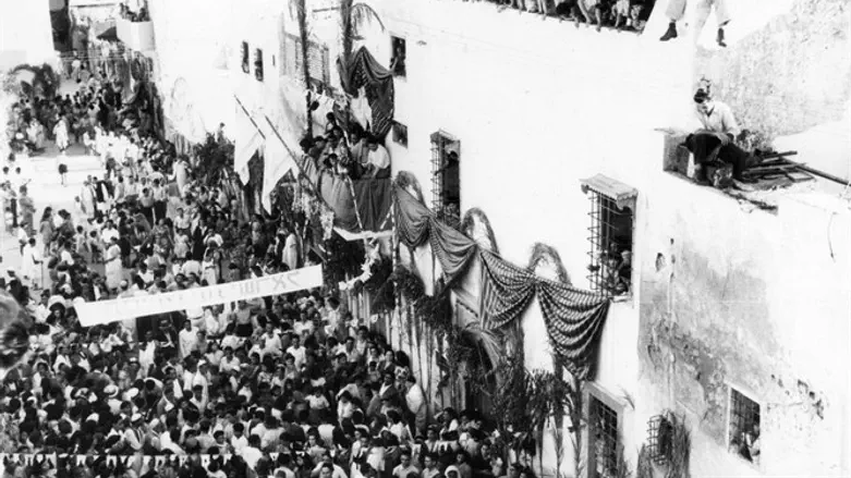 תפיסת עולם ציונית נועזת. חגיגות יום העצמאות בטריפולי