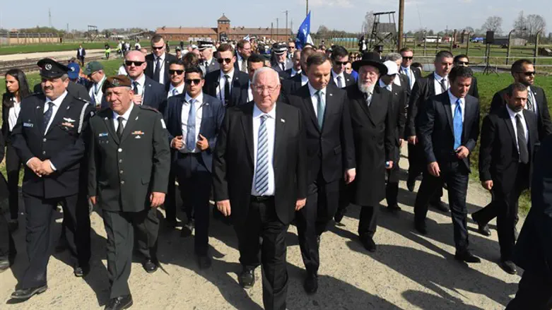 ריבלין בראש מצעד החיים