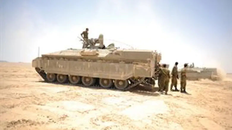 נגמ"ש נמר באימון