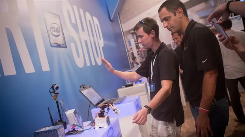 Startups at DLD Tel Aviv Digital Conference (file)