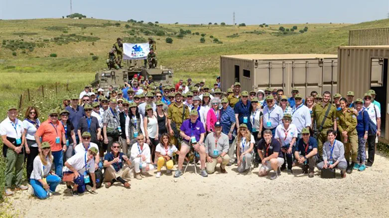 FIDF with Golani Brigade soldiers