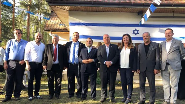 Celebrating Israel's birthday in Poland