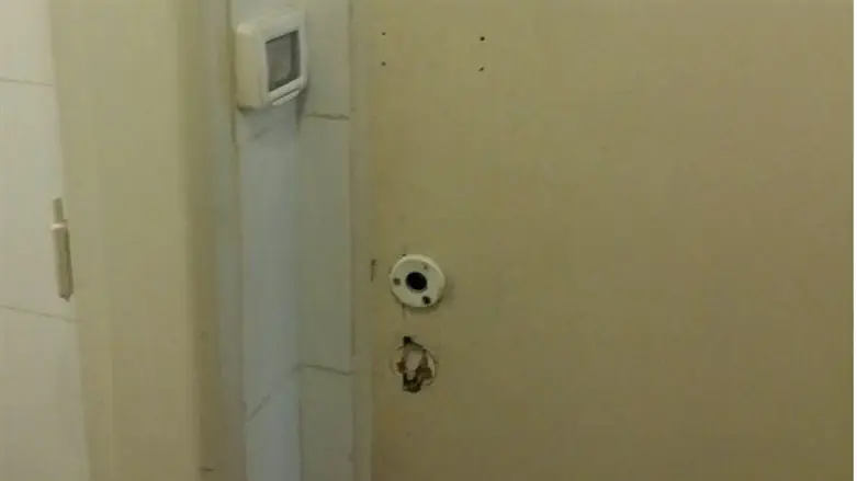 Дверь в общий туалет без задвижкибез 