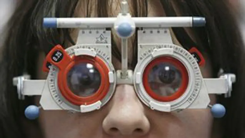 בדיקת ראיה. אילוסטרציה