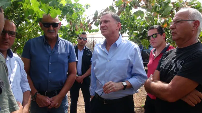 Юлий Эдельштейн в долине реки Иордан