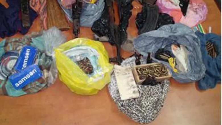 האמל"ח שהוסלק