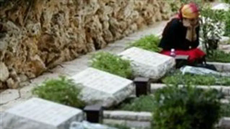 בית עלמין צבאי. אילוסטרציה