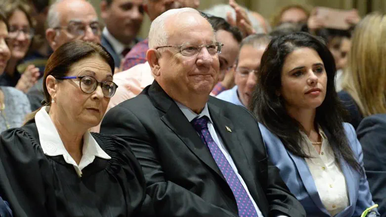 טקס השבעת השופטים בבית הנשיא