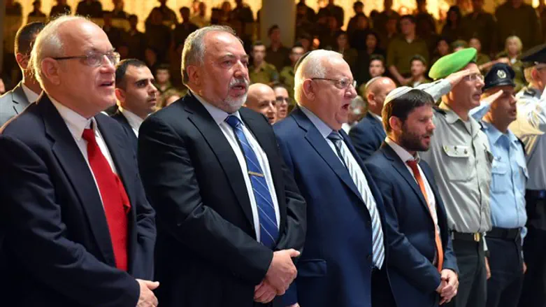 טקס האזכרה בהר הרצל