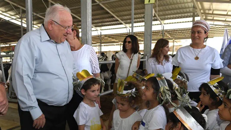ריבלין בביקור בעוטף עזה