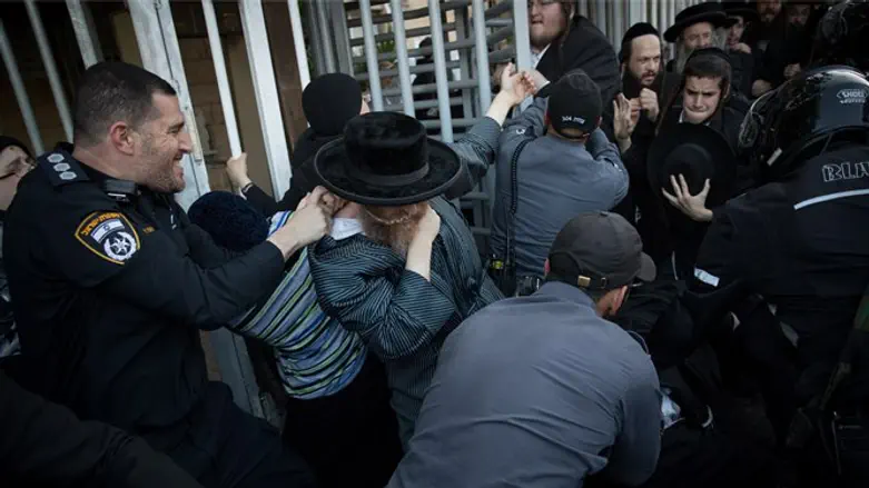 לוח הזמנים לפתרון הבעיה הוא קצר. חרדים בלשכת הגיוס