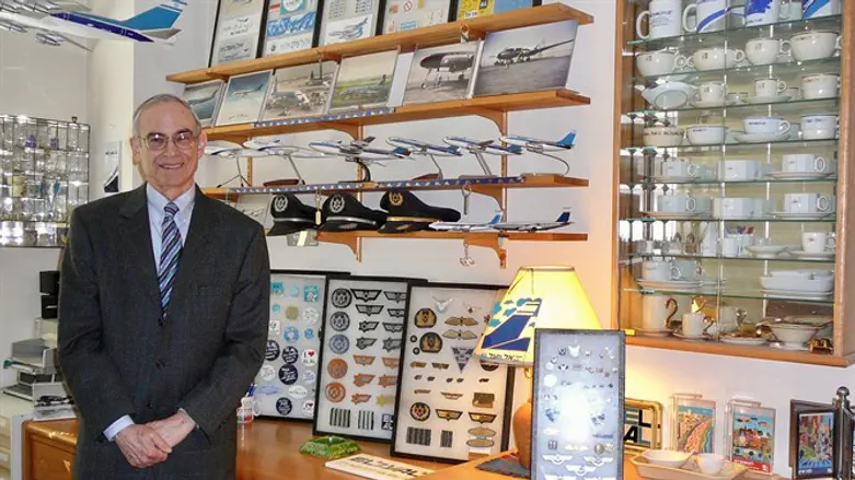 Marvin Goldman, in his New York City apartment.