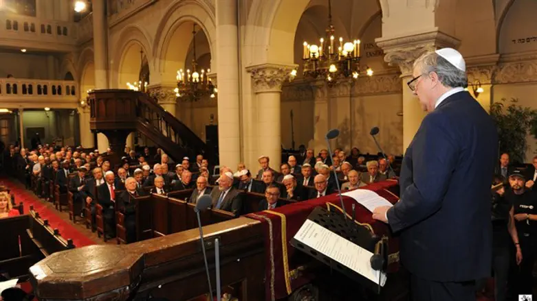 Antonio Tajani at the conference
