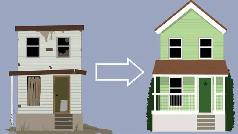 התחדשות עירונית. הדמיה