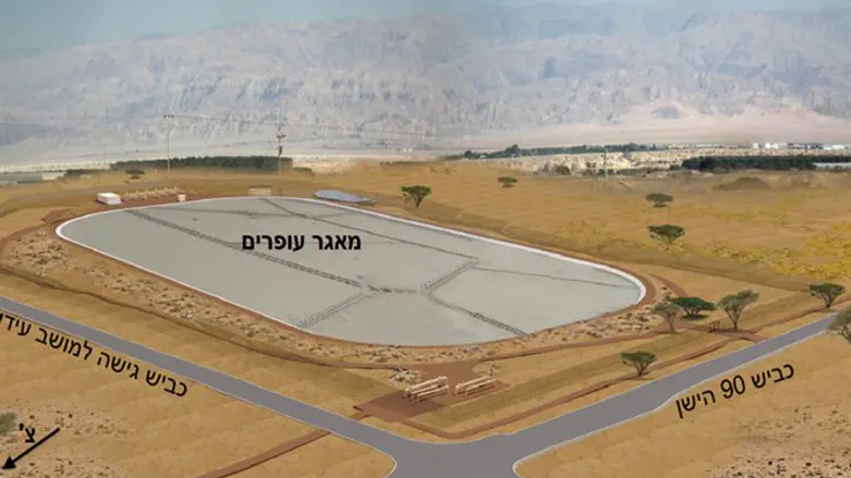 הדמיית מאגר עופרים