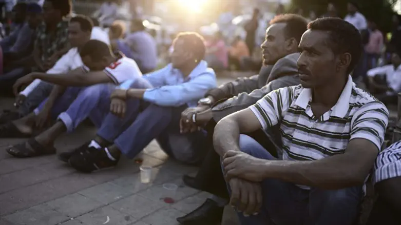 Эмигранты из Эритреи в Тель-Авиве