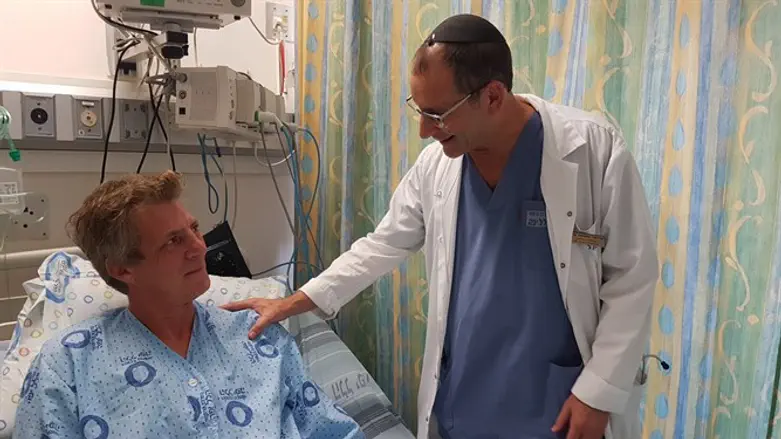 Dan Bolzoni with Professor Meisel