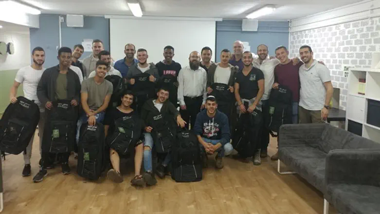 טקס הסיום של בוגרי 'מקום בלב'