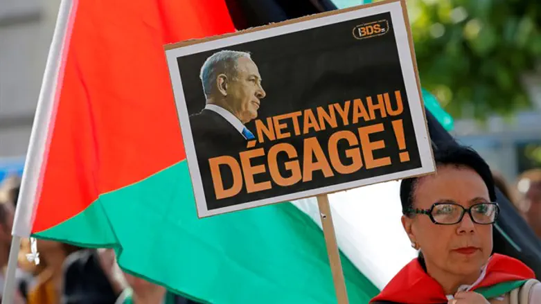 France.  Demonstrations also in Britain