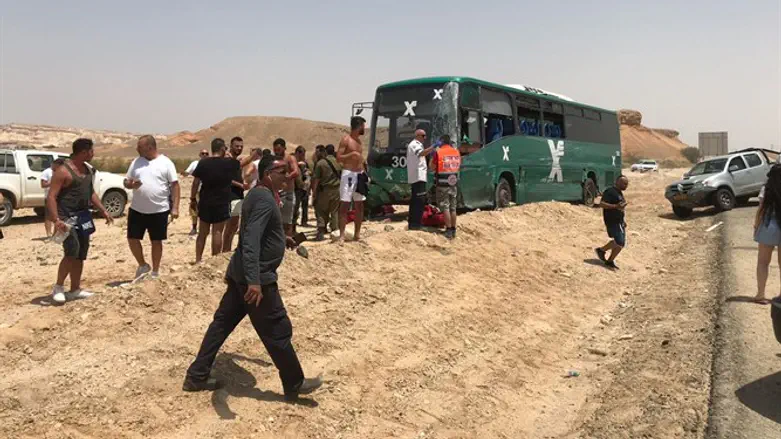 На месте ДТП