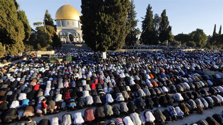 Мусульмане на Храмовой горе